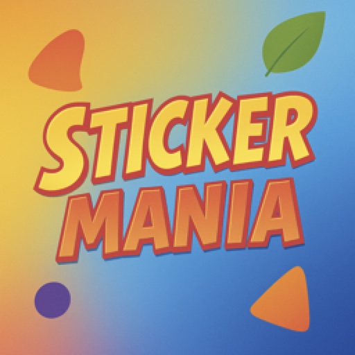 Logo for "Stickermania"