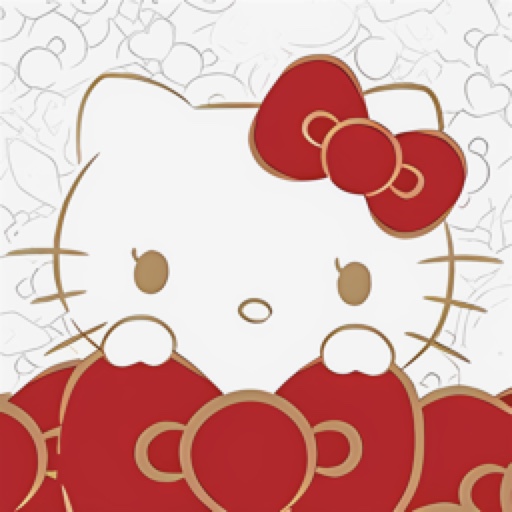 Logo for "Hello Kitty"