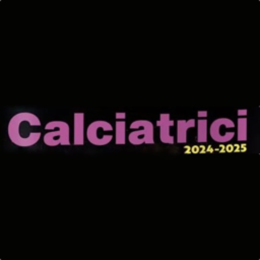 Logo for "Calciatrici 2024-25"