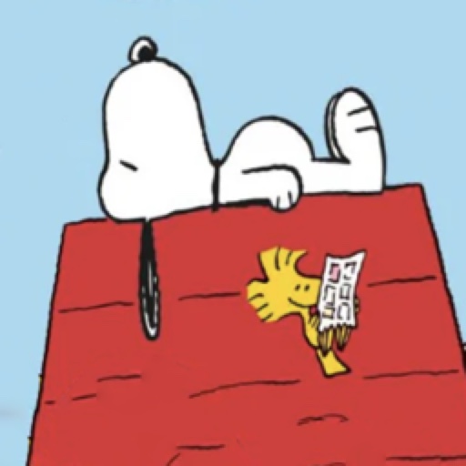 Logo for "Snoopy 75th"