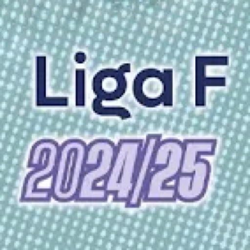 Logo for "Liga F 2024-25"